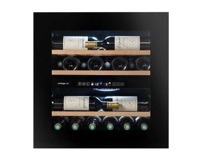 Avintage Integrated Wine Cooler - 36 Bottle Dual Zone 600mm Black - AVI60PREMIUM - Image 2