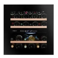 Avintage Integrated Wine Cooler - 36 Bottle Dual Zone 600mm Black - AVI60PREMIUM