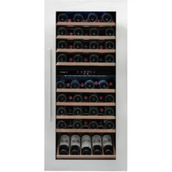 Avintage Integrated Wine Cooler - 79 Bottle Dual Zone 600mm Black - AVI81XDZA