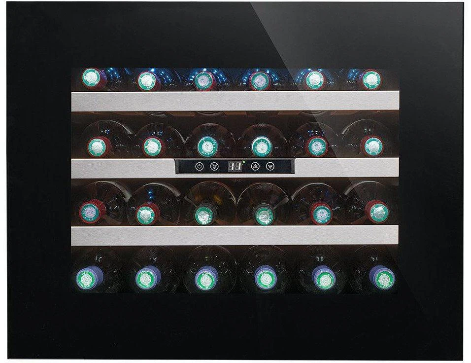 Avintage Integrated Wine Fridge - 24 Bottle 600mm Black - AVI24PREMIUM