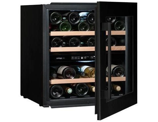 Avintage Integrated Wine Fridge - 36 Bottle Dual Zone 600mm Black - AVI60CDZA - Image 2