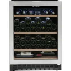 Avintage Under Counter Wine Fridge - 50 Bottle 600mm Stainless Steel - AVU52TXA