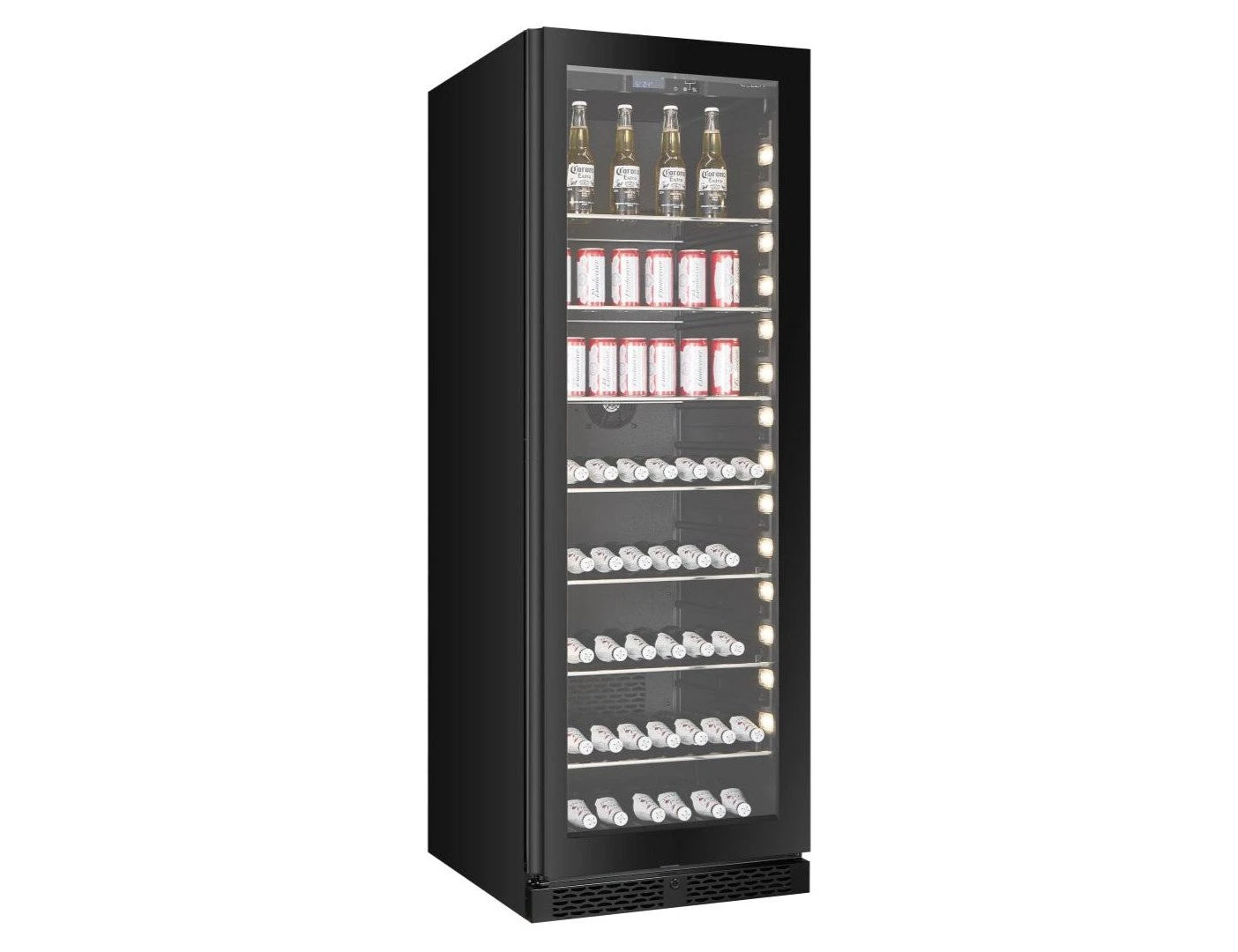 CELLA - 487 Can / 388L Beverage Cooler - BV163S-BLACK - Image 5