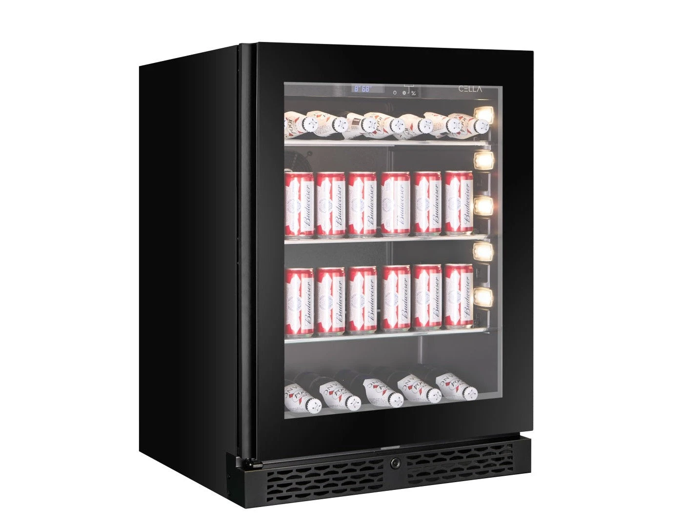 CELLA - 141 Can / 127L Beverage Cooler - BV46S-BLACK - Image 3