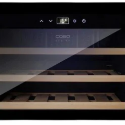 CASO Integrated Wine Cooler - 18 Bottle 600mm Black - WineSafe 18 EB 628