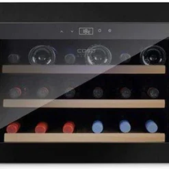 CASO Integrated Wine Fridge - 18 Bottle 600mm Black - WineSafe 18 EB