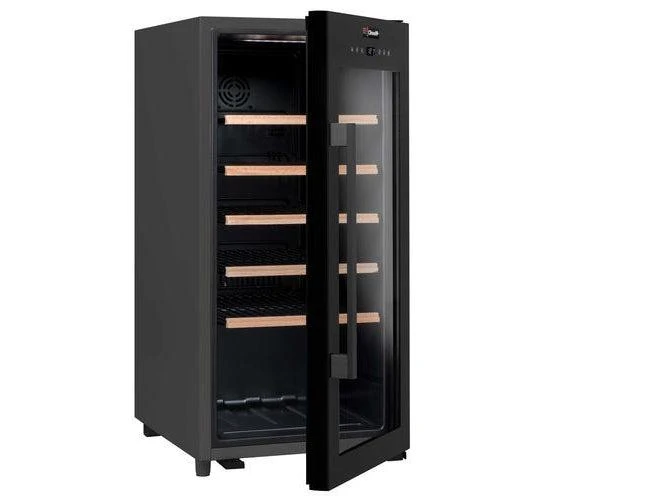 Climadiff 40cm Freestanding Wine Cooler - 41 Bottle Black - CS41B1 - Image 5