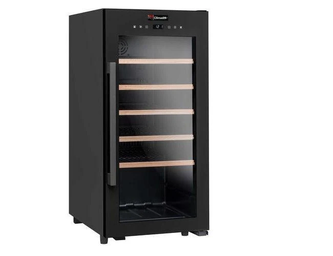 Climadiff 40cm Freestanding Wine Cooler - 41 Bottle Black - CS41B1 - Image 7