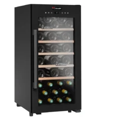 Climadiff 40cm Freestanding Wine Cooler - 41 Bottle Black - CS41B1