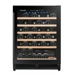 Climadiff 600mm Built In Wine Cooler - 51 Bottle Black - CBU51S2B