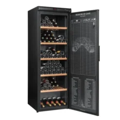 Climadiff Freestanding Wine Cabinet - 264 Bottle 620mm Black - RESERVE 275