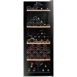 Climadiff Freestanding Wine Cooler - 105 Bottle Single Zone 480mm Black - CS105B1