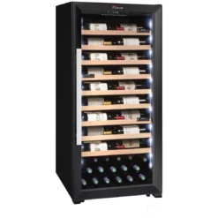 Climadiff Wine Cooler - 98 Bottle 600mm Black - CPF100B1