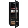 Climadiff Wine Fridge Cabinet - 204 Bottle Multi Zone 600mm Black - CPW204B1