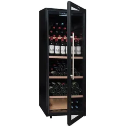 Climadiff Wine Fridge Cabinet - 204 Bottle Multi Zone 600mm Black - CPW204B1