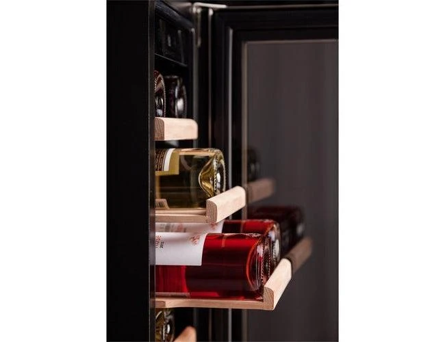Dunavox 300mm Under Counter Wine Fridge - 19 Bottle Stainless Steel - DAUF-19.58SS - Image 4