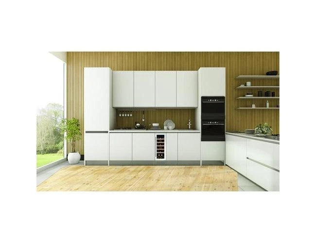 Dunavox 300mm Under Counter Wine Fridge - 19 Bottle Stainless Steel - DAUF-19.58SS - Image 5