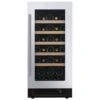 Dunavox 400mm Built In Wine Fridge - 32 Bottle Stainless Steel - DAUF-32.83SS