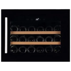 Dunavox Black Integrated Wine Fridge - 18 Bottle 600mm - DAVS-18.46B
