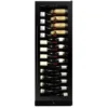 Dunavox Built In Black Wine Cooler - 143 Bottle 655mm Black - DX-143.468B