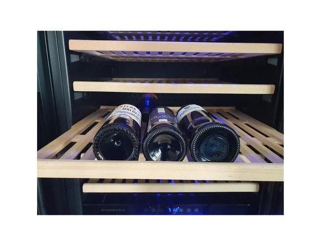 Dunavox Built In Wine Cooler - 194 Bottle 655mm Black - DX-194.490BK - Image 14