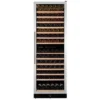 Dunavox Built In Wine Fridge - 166 Bottle Dual Zone 600mm Stainless Steel - DX-166.428SDSK