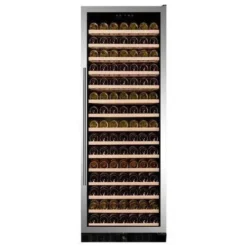 Dunavox Freestanding Wine Fridge - Stainless Steel 194 Bottle 655mm - DX-194.490SSK