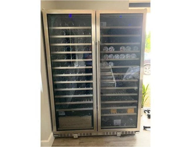 Dunavox Freestanding Wine Fridge - Stainless Steel 194 Bottle 655mm - DX-194.490SSK - Image 3