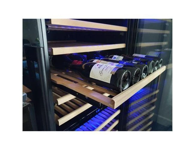 Dunavox Freestanding Wine Fridge - Stainless Steel 194 Bottle 655mm - DX-194.490SSK - Image 5