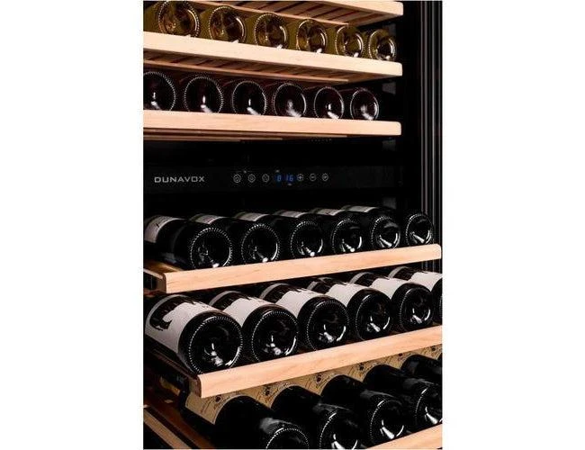 Dunavox Freestanding Wine Fridge - 94 Bottle Dual Zone 600mm Stainless Steel - DX-94.270SDSK - Image 3