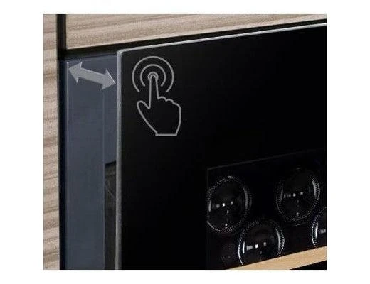 Dunavox Integrated Wine Cooler - Dual Zone 600mm Black 32 Bottle - DAVG-32.80DB.TO - Image 4