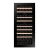 Dunavox Integrated Wine Cooler - Dual Zone 600mm Black 52 Bottle - DAVG-72.185DB.TO