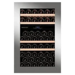 Dunavox Integrated Wine Fridge - Dual Zone 600mm Stainless Steel 49 Bottle - DAVG-49.116DSS.TO