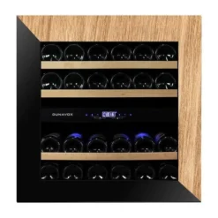 Dunavox Panel Ready Wine Cooler - Dual Zone 600mm 25 Bottle - DAVG-25.63DOP.TO