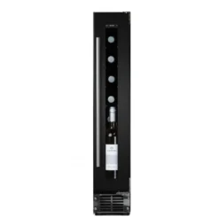 Dunavox Slim 150mm Wine Fridge - Black 7 Bottle - DAUF-9.22B