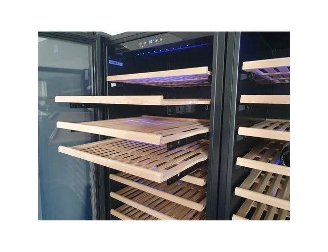 Dunavox Wine Fridge - Dual Zone 655mm Stainless Steel 181 Bottle - DX-181.490SDSK - Image 14