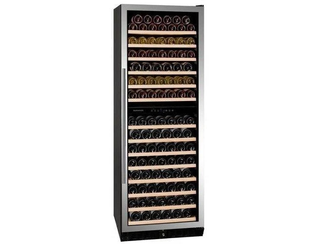 Dunavox Wine Fridge - Dual Zone 655mm Stainless Steel 181 Bottle - DX-181.490SDSK - Image 2