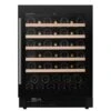 Dunavox Under Counter 60cm Wine Fridge - 600mm Black 46 Bottle - DAUF-46.138B