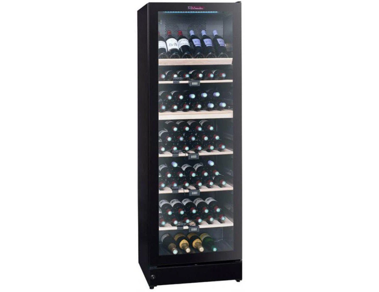 La Sommelière Freestanding Wine Cooler - Multi Zone 600mm Black - VIP196