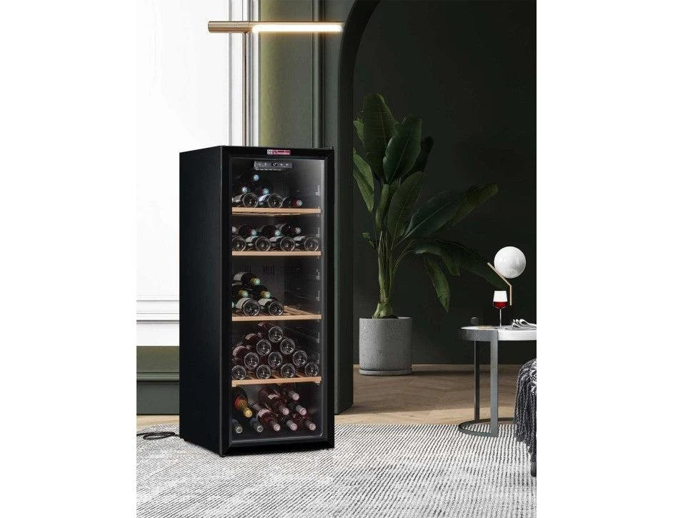La Sommelière Single Zone Wine Cooler - 50cm Black - SLS106 - Image 2