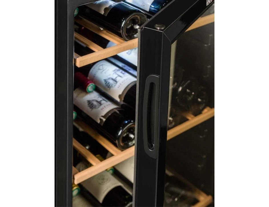 La Sommelière Single Zone Wine Cooler - 50cm Black - SLS106 - Image 4