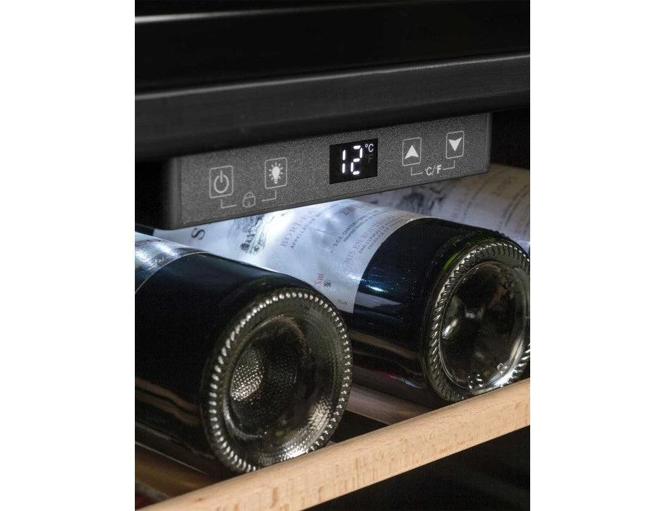 La Sommelière Single Zone Wine Cooler - 50cm Black - SLS106 - Image 5