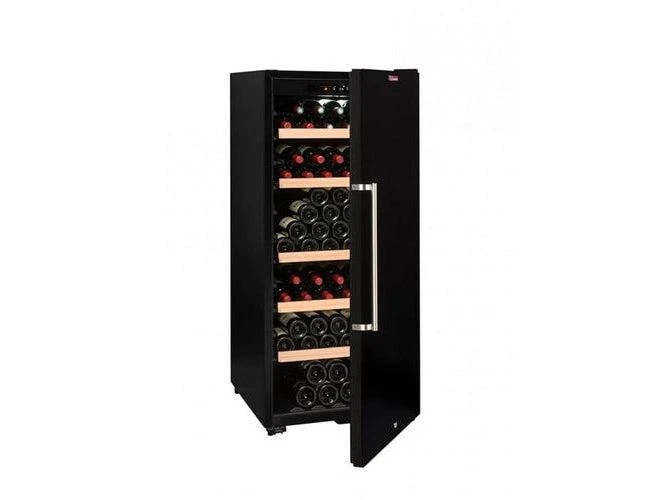 La Sommeliere Wine Fridge Cabinet - 600mm Black - CTP177 - Image 2