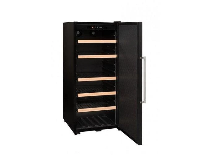 La Sommeliere Wine Fridge Cabinet - 600mm Black - CTP177 - Image 4