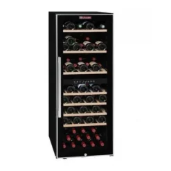 La Sommelière Wine Fridge - Dual Zone 480mm Black - ECS80.2Z