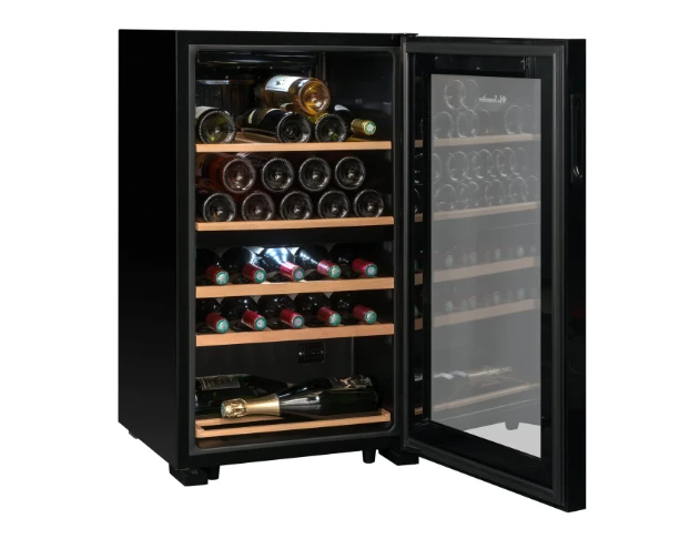 La Sommelière Wine Fridge - Dual Zone Black - SLS32DZBLACK - Image 11