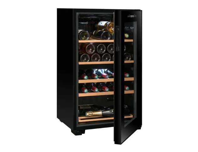 La Sommelière Wine Fridge - Dual Zone Black - SLS32DZBLACK - Image 12