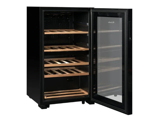 La Sommelière Wine Fridge - Dual Zone Black - SLS32DZBLACK - Image 14