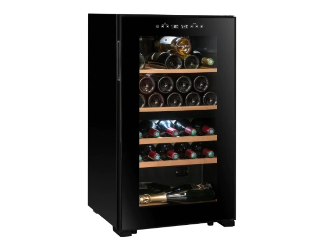 La Sommelière Wine Fridge - Dual Zone Black - SLS32DZBLACK - Image 4