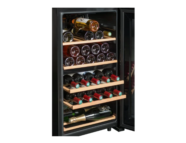 La Sommelière Wine Fridge - Dual Zone Black - SLS32DZBLACK - Image 6